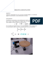 Cinematica de Rotacion