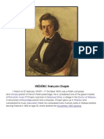 FRÉDÉRIC François Chopin