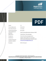 Ensayos de Carga Puntual en Sondajes DDH PRO-134: Documento A Nivel de Cerro Colorado - Solo para Uso Interno