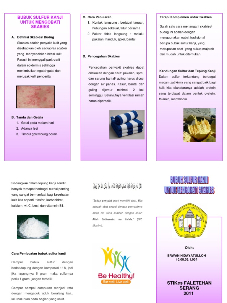 Leaflet Keputihan | PDF