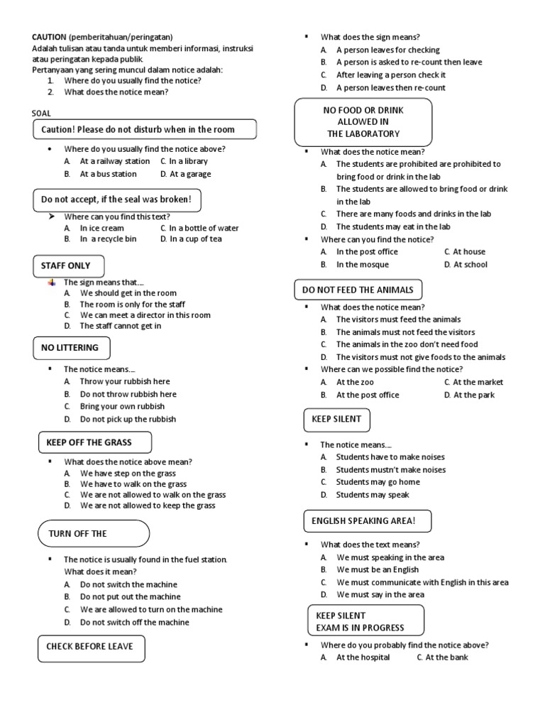 Kumpulan Soal Bahasa Inggris SMP PDF Business