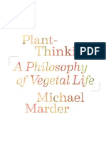 Plant-Thinking: A Philosophy of Vegetal Life by Michael Marder