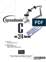 Aprendiendo C en 24 Horas - Sergio Kourchenko Barrena PDF