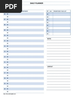 Daily Planner