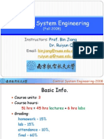 Control System Engineering: Instructors