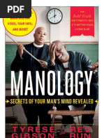 MANOLOGY by Tyrese Gibson & Rev. Run - read an excerpt!