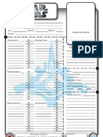 Fillable Star Wars RPG Force Sheet | Leisure