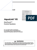 Jandy Aqualink RS Owners Manual