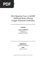 NOx Reduction From A 44-MW  Wall-Fired Boiler Utilizing  Oxygen Enhanced Combustion  Oxygen Enhanced Combustion.pdf