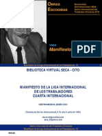 Manifiesto de La LIT CI