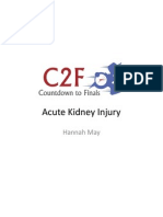 Acute Kidney Injury: Hannah May