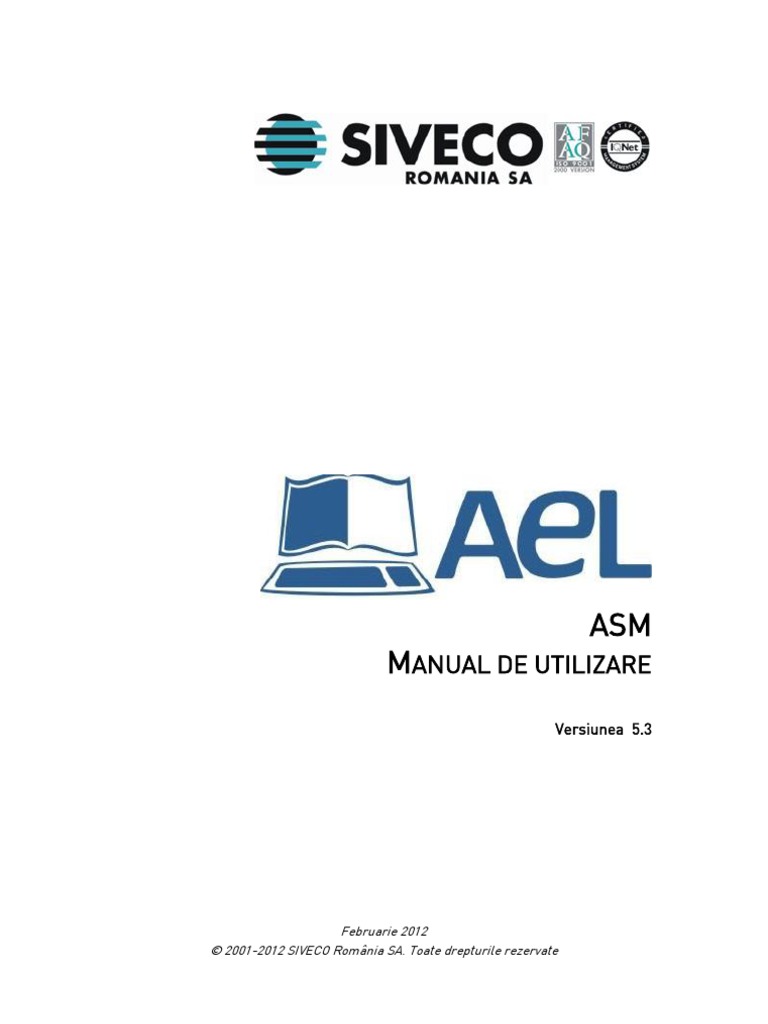 Manual de Utilizare ASM | PDF