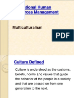 International Human Resources Management: Multiculturalism