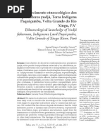 2011 - O conhecimento etnoecológico dos pescadores yudjá, Terra Indígena Paquiçamba, Volta Grande do Rio Xingu, PA