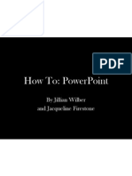 how to powerpoint 