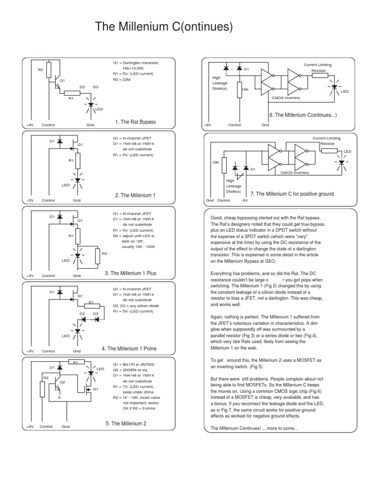 Milenium Bypass | Mosfet | Diode