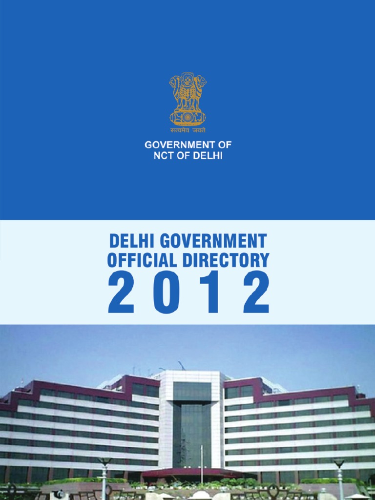 Delhi Phone Directory By Name _ List of DC/DM in Districts – ECGZCE