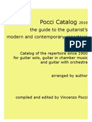 Pocci Catalog 2010