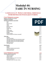 Suport Curs - Cercetare in Nursing (Anul III, Competenta 2, Cu Sublinieri) 59 Pag