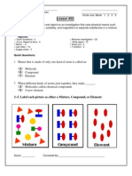 Chem - 22 - Separating Mixtures