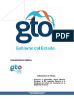 Comunicado Congreso Arquitectos Gto