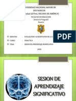 Sesion de Aprendizaje