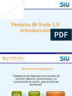 Pentaho BI Suite 3.5 introducción