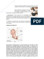 El Embarazo en La Adolescencia Constituye Un Problema Social