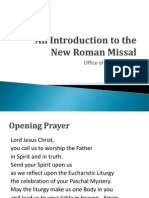 Introduction To The Roman Missal 2011 PDF