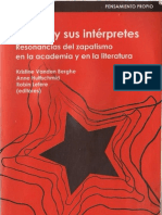 Varios-autores,el EZLN y sus intérpretes, resonancias del zapatismo en la academia y en la literatura