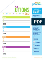 Blogging Resolutions Tracker