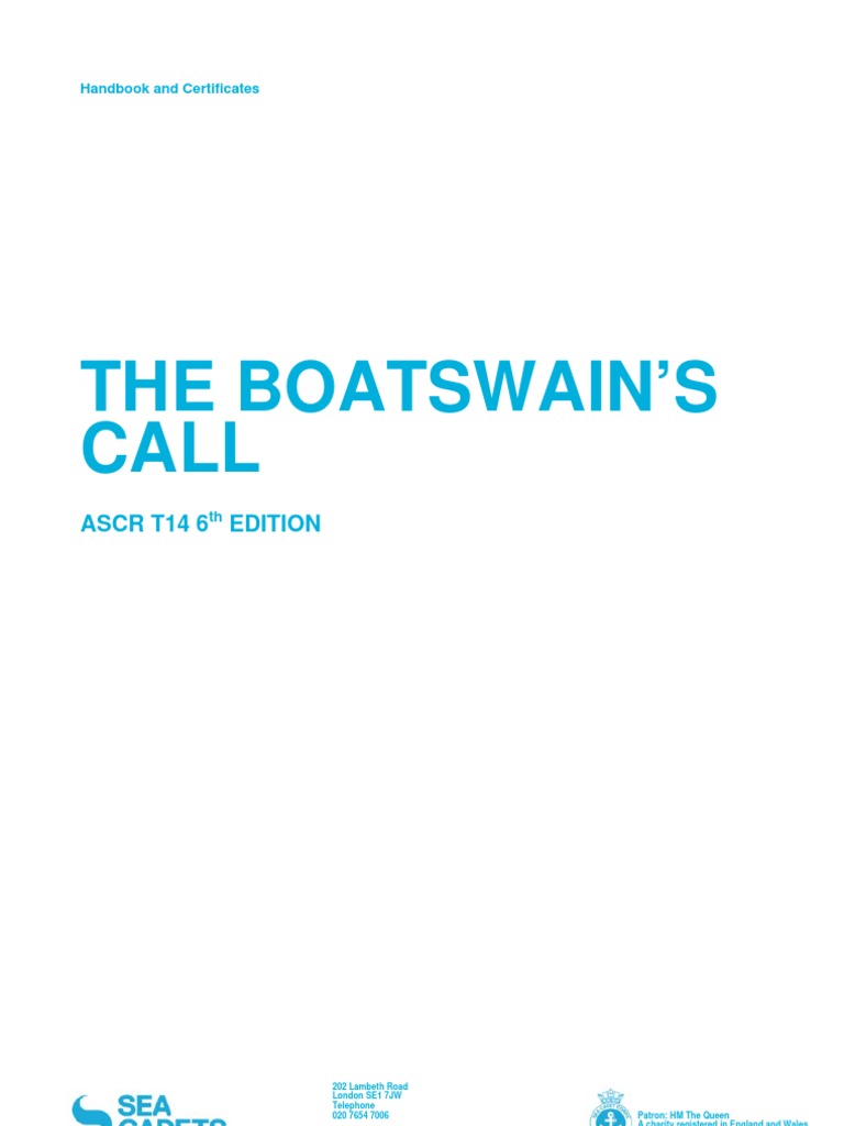 Boatswains Call Handbook Officer (Armed Forces) Quartermaster
