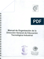 Manual de Organización Dgeti 0
