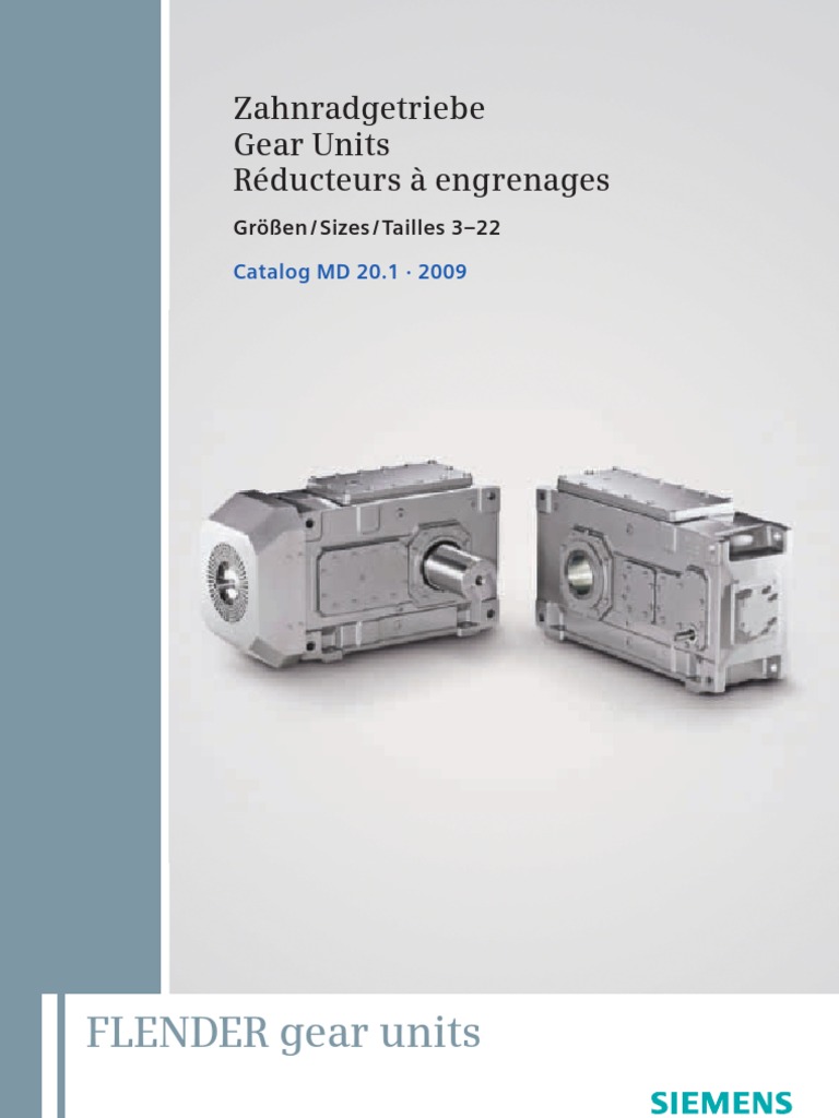 Flender Gear Box Catalouge PDF