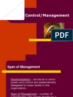 span of control pdf