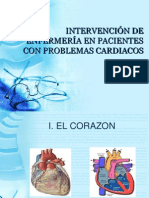 Plan de Intervención para Pacientes Cardiacos