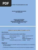 Mi Sesión de Clase Utilizando Las Tics.