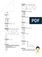 Soal Ujian Akhir Nasional Matematika SD 2001