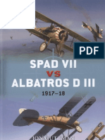 Spad VII Vs Albatros D III 1917-18 (Osprey Duel 36)