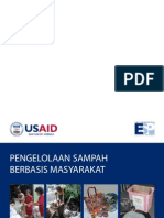 Flipchart Modul Pelatihan Pengelolaan Sampah Berbasis Masyarakat