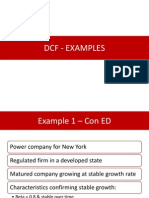 Corporate Valuation - DCF Examples