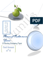 Presence of oxalate ions in Guava Chemistry Investigatory Project