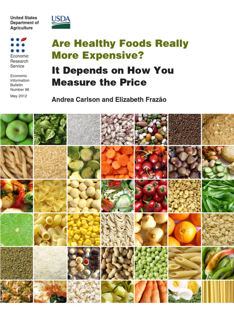Health Food Study Is Healthy Food More Expensive? PDF Healthy Diet