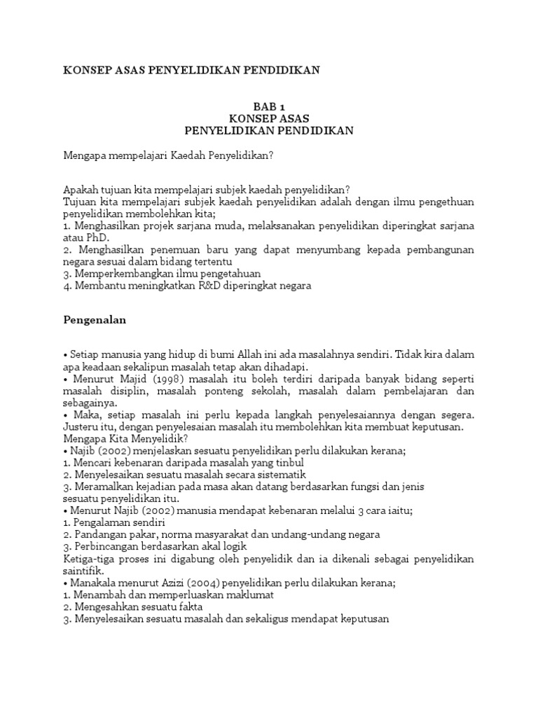 Penyelidikan Tindakan Action Research Pdf