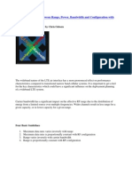 LTE Range Vs BW