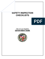 safety inspection checklist