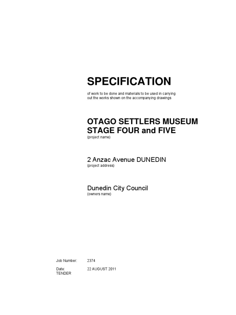 Architectura | PDF | Specification (Technical Standard) | Building ...