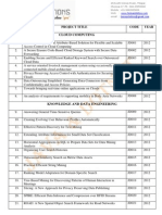 IEEE SOFTWARE TITLES 2012