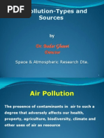 Sources in Air Pollution in Quetta