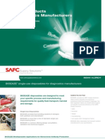 SAFC Supply Solutions - Standard Products For Diagnostics Manufacturers